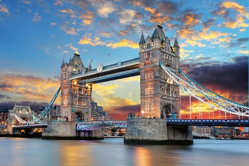 Vliesová fototapeta Tower Bridge 375 x 250 cm