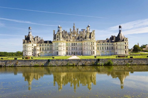 Vliesová fototapeta Zámok Chambord IV. 375 x 250 cm