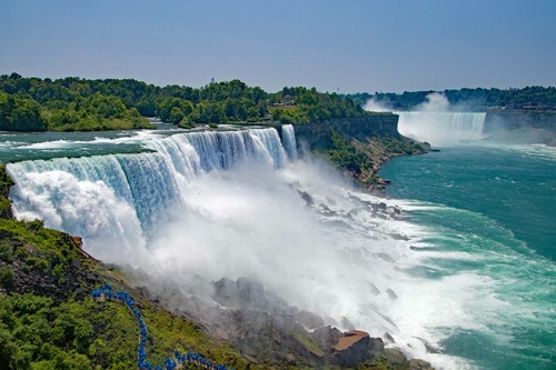 Vliesová fototapeta Niagarské vodopády 375 x 250 cm